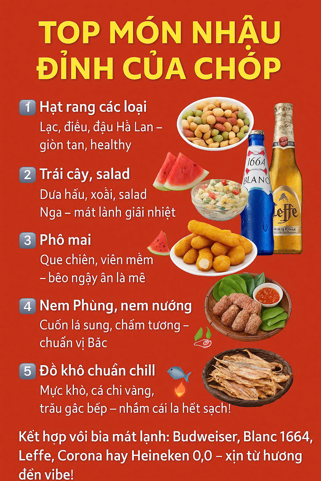 Các món nhậu