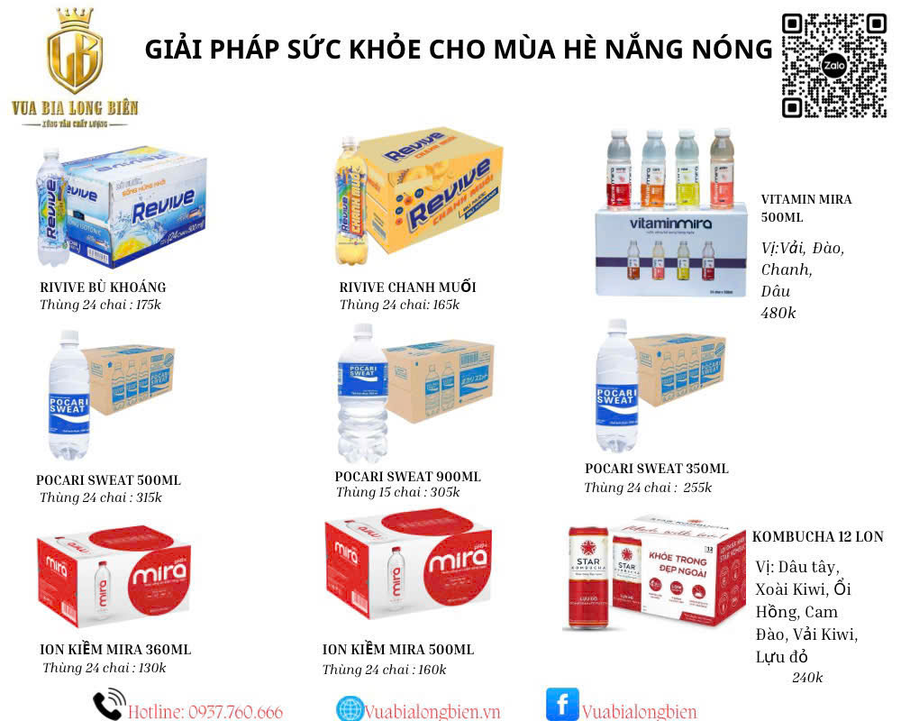 Combo đồ uống cho người tập thể thao