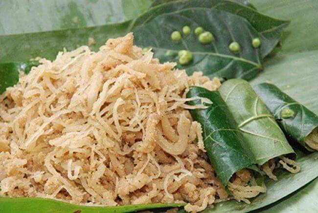 Nem phùng lá sung đặc sản truyền thống Nem phùng lá sung đặc sản truyền thống