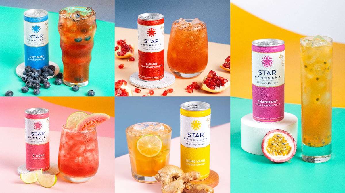Sáng tạo đồ uống cùng Star Kombucha