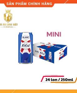 Bia Blanc 1664 lon 250ml