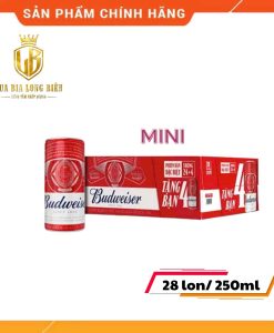 Bia Budweiser 250x28